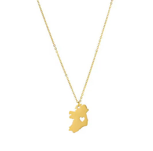 Ireland Map Necklace